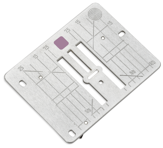 The 9mm Stitch Plate with 5.5mm Stitch Hole BERNINA